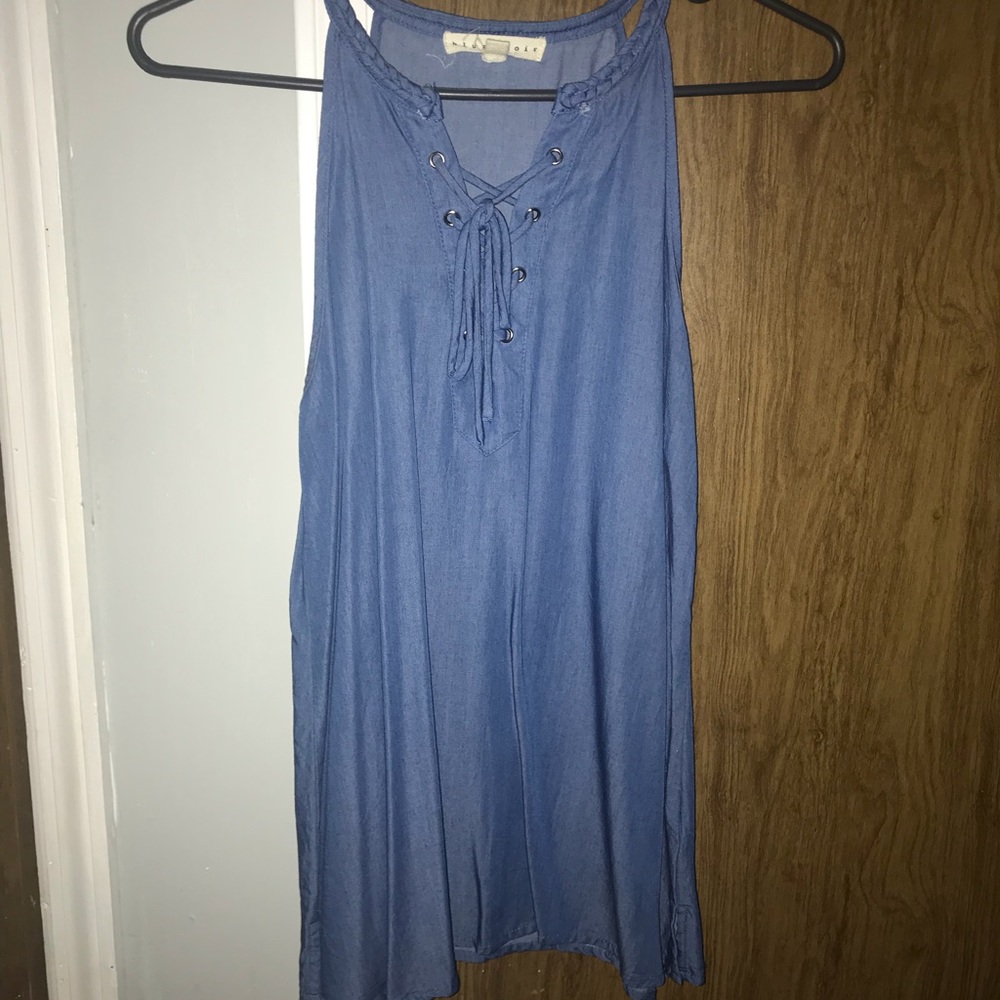 Denim tank